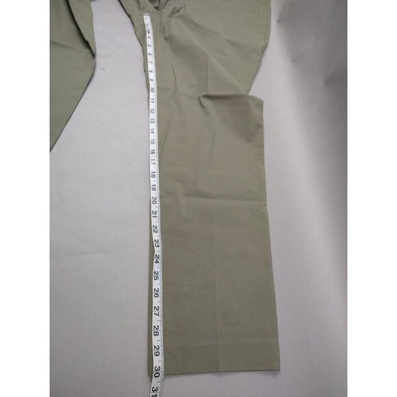Jcrew Men’s Kenmare coolmax olive Khaki green Pants 32/32 - Picture 5 of 11